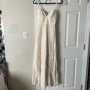 BCBG MaxAzria Lourie Ivory Lace gown